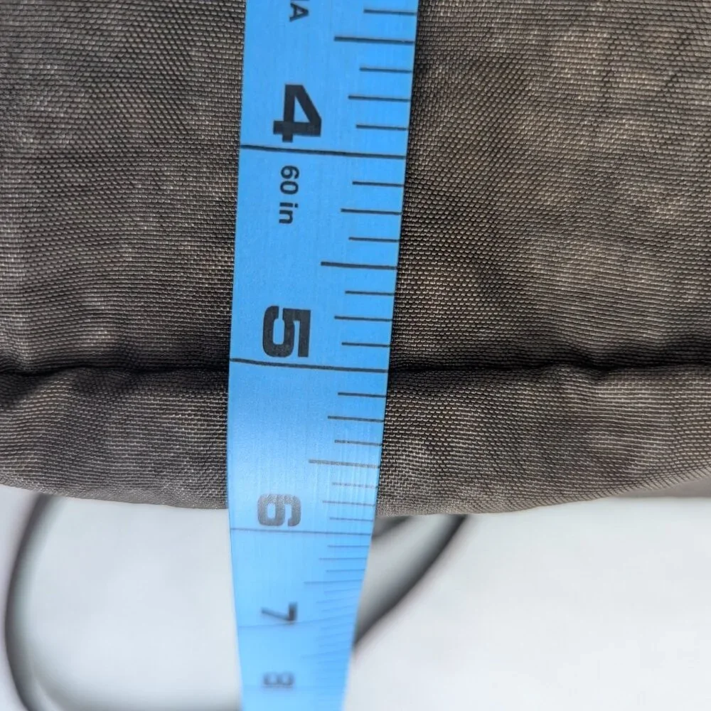 Kipling Large Shoulder Crossbody Bag Brown - Authentic - Made in China - Picture 15 of 16